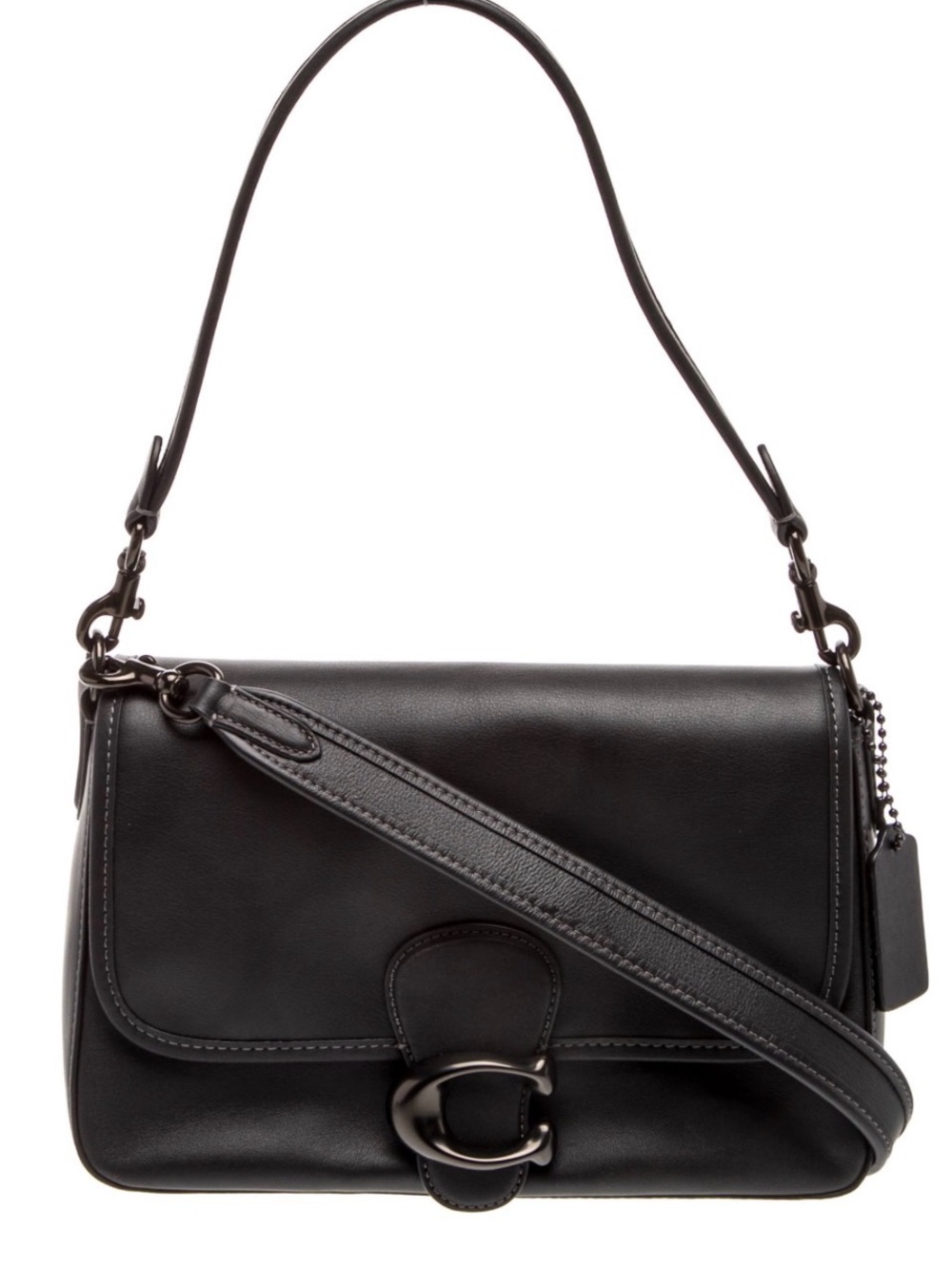 Coach Soft Tabby Shoulder Bag with Signature Buckle
